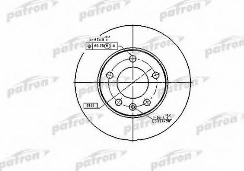 Patron PBD7027 - Тормозной диск unicars.by