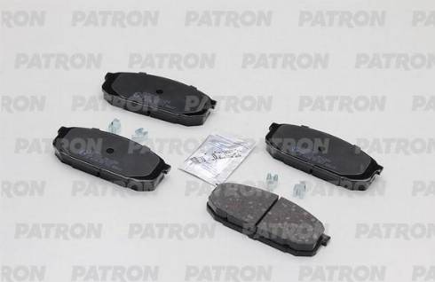 Patron PBP1503 - Тормозные колодки, дисковые, комплект unicars.by