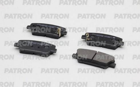 Patron PBP1663KOR - Тормозные колодки, дисковые, комплект unicars.by