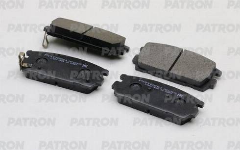 Patron PBP109KOR - Тормозные колодки, дисковые, комплект unicars.by