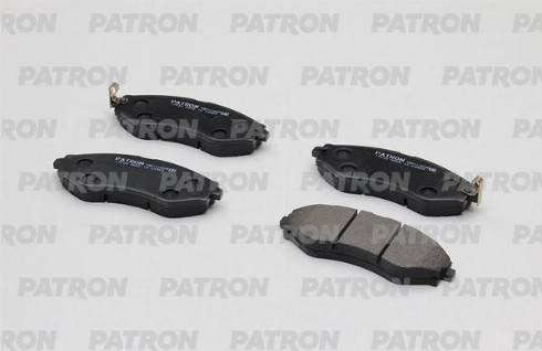 Patron PBP1116KOR - Тормозные колодки, дисковые, комплект unicars.by