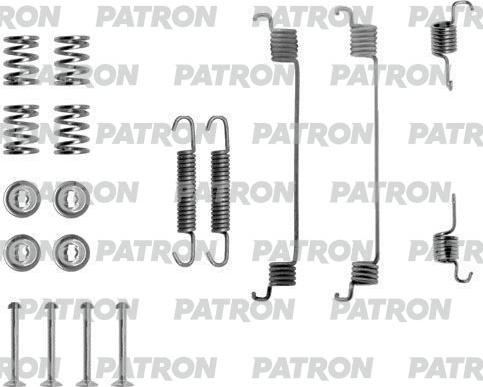 Patron PSRK0067 - Комплектующие, барабанный тормозной механизм unicars.by