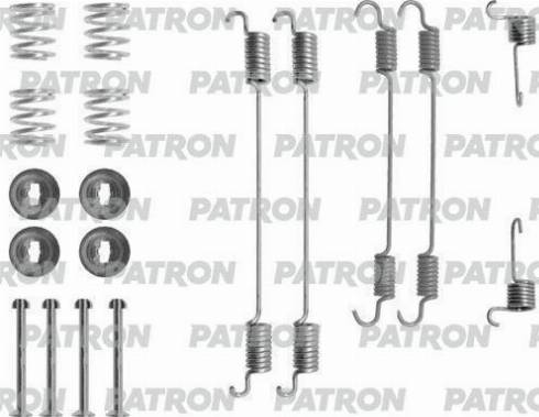 Patron PSRK0027 - Комплектующие, барабанный тормозной механизм unicars.by