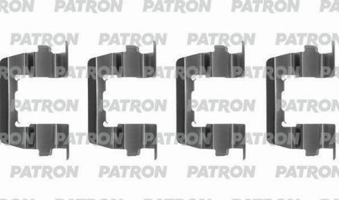 Patron PSRK1090 - Комплектующие для колодок дискового тормоза unicars.by