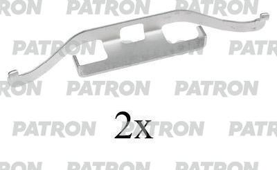 Patron PSRK1061 - Комплектующие для колодок дискового тормоза unicars.by