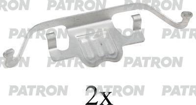 Patron PSRK1021 - Комплектующие для колодок дискового тормоза unicars.by