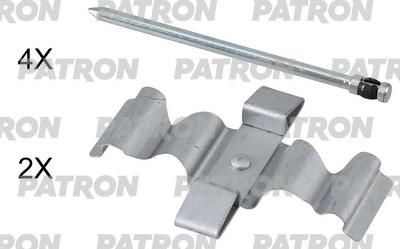 Patron PSRK1300 - Комплектующие для колодок дискового тормоза unicars.by