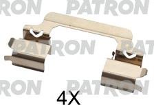 Patron PSRK1299 - Комплектующие для колодок дискового тормоза unicars.by