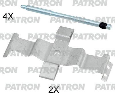 Patron PSRK1296 - Комплектующие для колодок дискового тормоза unicars.by