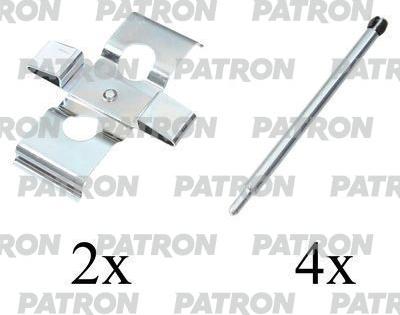 Patron PSRK1208 - Комплектующие для колодок дискового тормоза unicars.by