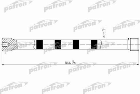 Patron PTB1002 - Шпилька, торсион unicars.by