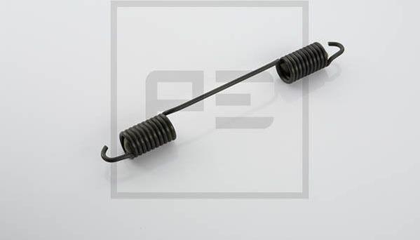 PE Automotive 016.279-00A - Пружина тормозной колодки unicars.by