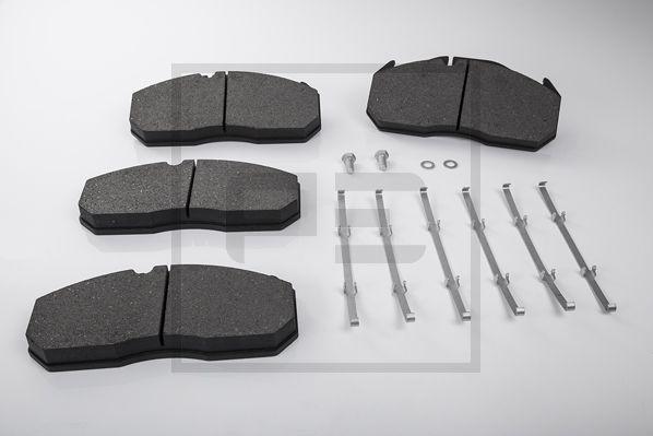 PE Automotive 086.302-50A - Тормозные колодки, дисковые, комплект unicars.by