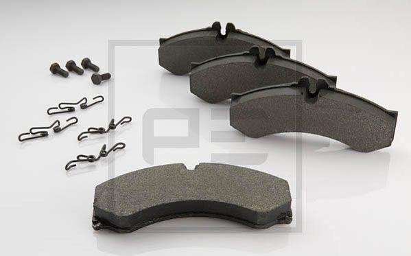 PE Automotive 086.314-00A - Тормозные колодки, дисковые, комплект unicars.by