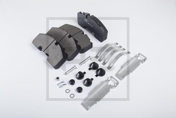 PE Automotive 086.331-00A - Тормозные колодки, дисковые, комплект unicars.by