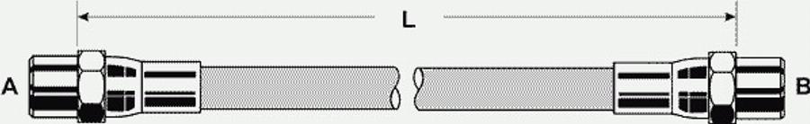 Pex 27.012 - Тормозной шланг unicars.by