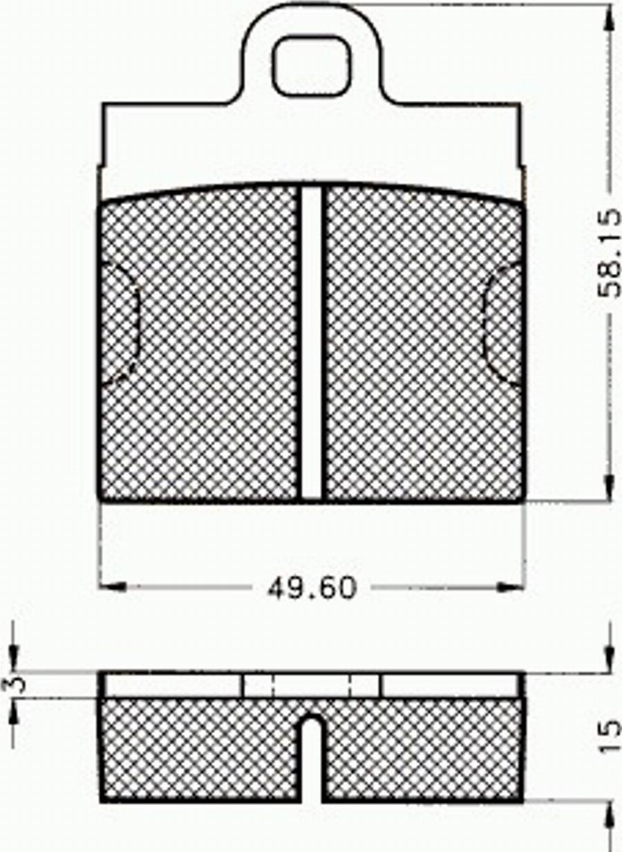 Pex 7294 - Тормозные колодки, дисковые, комплект unicars.by