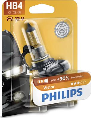 PHILIPS 9006PRB1 - Лампа накаливания, фара дальнего света unicars.by