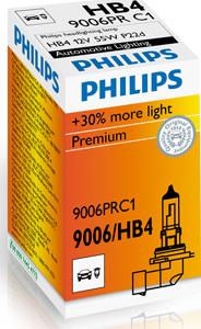 PHILIPS 9006PRC1 - Лампа накаливания, фара дальнего света unicars.by