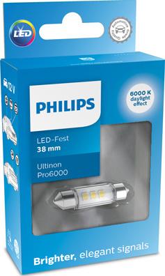 PHILIPS 11854CU60X1 - Лампа накаливания, освещение салона unicars.by