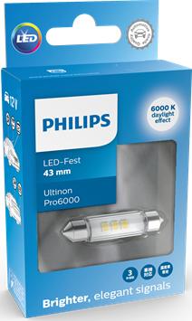 PHILIPS 11866CU60X1 - Лампа накаливания, освещение салона unicars.by