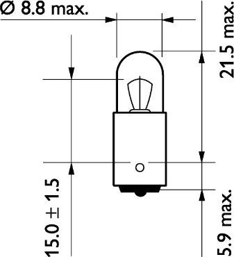 PHILIPS 13929MLCP - Лампа накаливания, фонарь указателя поворота unicars.by