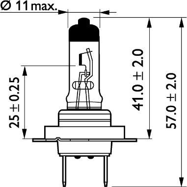 PHILIPS 13972MDB1 - Лампа накаливания, фара дальнего света unicars.by