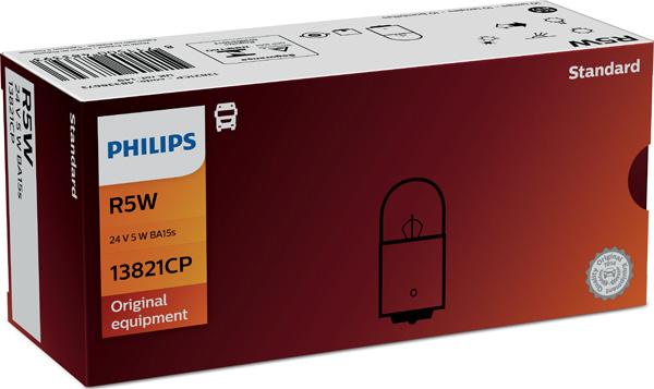 PHILIPS 13821CP - Лампа накаливания, фонарь указателя поворота unicars.by