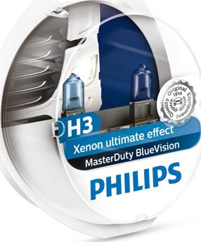 PHILIPS 13336MDBVS2 - Лампа накаливания, фара дальнего света unicars.by