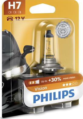 PHILIPS 12972PRB1 - Лампа накаливания, фара дальнего света unicars.by