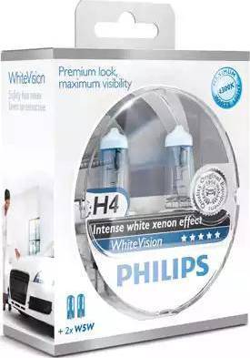 PHILIPS 12342BVUBW - Лампа накаливания, противотуманная фара unicars.by