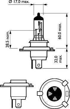 PHILIPS 12342CVPBS2 - Лампа накаливания, противотуманная фара unicars.by