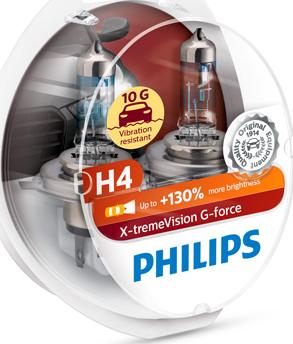 PHILIPS 12342XVGS2 - Лампа накаливания, фара дальнего света unicars.by