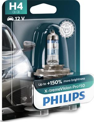 PHILIPS 12342XVPB1 - Лампа накаливания, фара дальнего света unicars.by