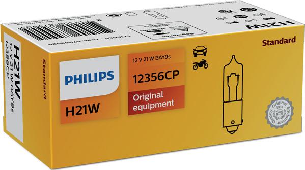 PHILIPS 12356CP - Лампа накаливания, фонарь указателя поворота unicars.by