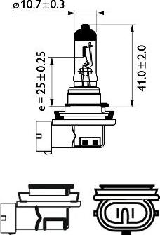 PHILIPS 12362LLECOB1 - Лампа накаливания, фара дальнего света unicars.by