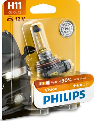 PHILIPS 12362PRB1 - Лампа накаливания, фара дальнего света unicars.by