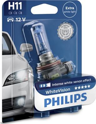 PHILIPS 12362WHVB1 - Лампа накаливания, фара дальнего света unicars.by