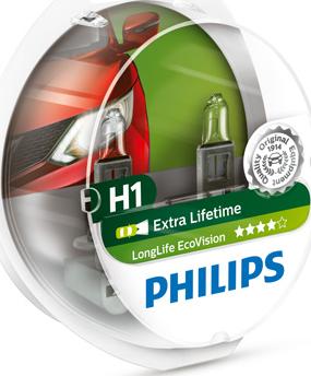 PHILIPS 12258LLECOS2 - Лампа накаливания, фара дальнего света unicars.by