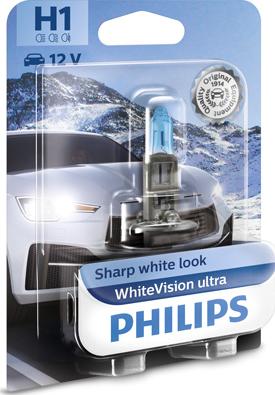 PHILIPS 12258WVUB1 - Лампа накаливания, фара дальнего света unicars.by