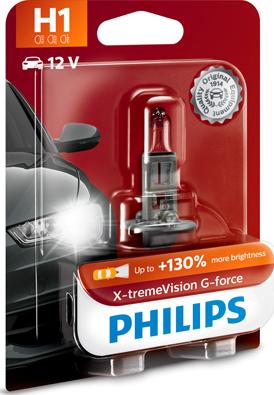 PHILIPS 12258XVGB1 - Лампа накаливания, фара дальнего света unicars.by