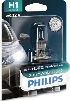 PHILIPS 12258XVPB1 - Лампа накаливания, фара дальнего света unicars.by