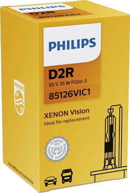 PHILIPS 85126VIC1 - Лампа накаливания, фара дальнего света unicars.by