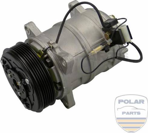 PolarParts 10000885 - Компрессор кондиционера unicars.by