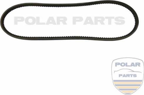 PolarParts 10001147 - Клиновой ремень, поперечные рёбра unicars.by