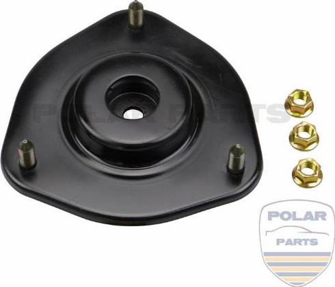 PolarParts 10000287 - Опора стойки амортизатора, подушка unicars.by