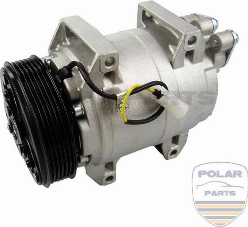 PolarParts 10003783 - Компрессор кондиционера unicars.by