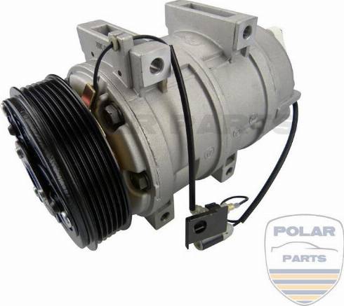 PolarParts 10002120 - Компрессор кондиционера unicars.by