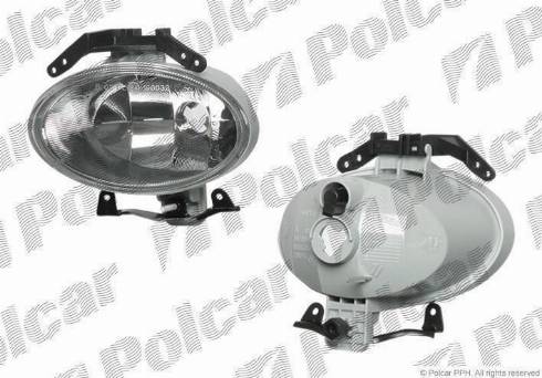 Polcar 405129-X - Противотуманная фара unicars.by