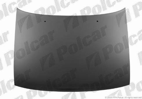 Polcar 550703-J - Капот двигателя unicars.by